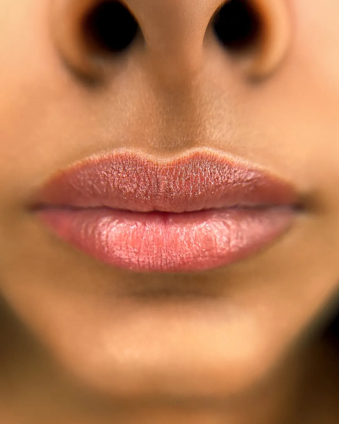 Permanent makeup lips student result from Vancouver PMU course